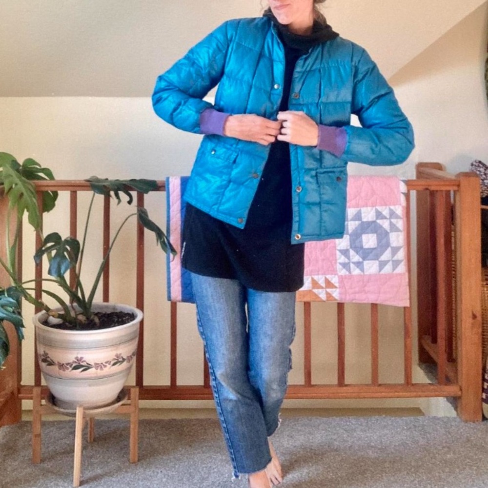 Vintage Eddie Bauer Puffer Shirt Jacket